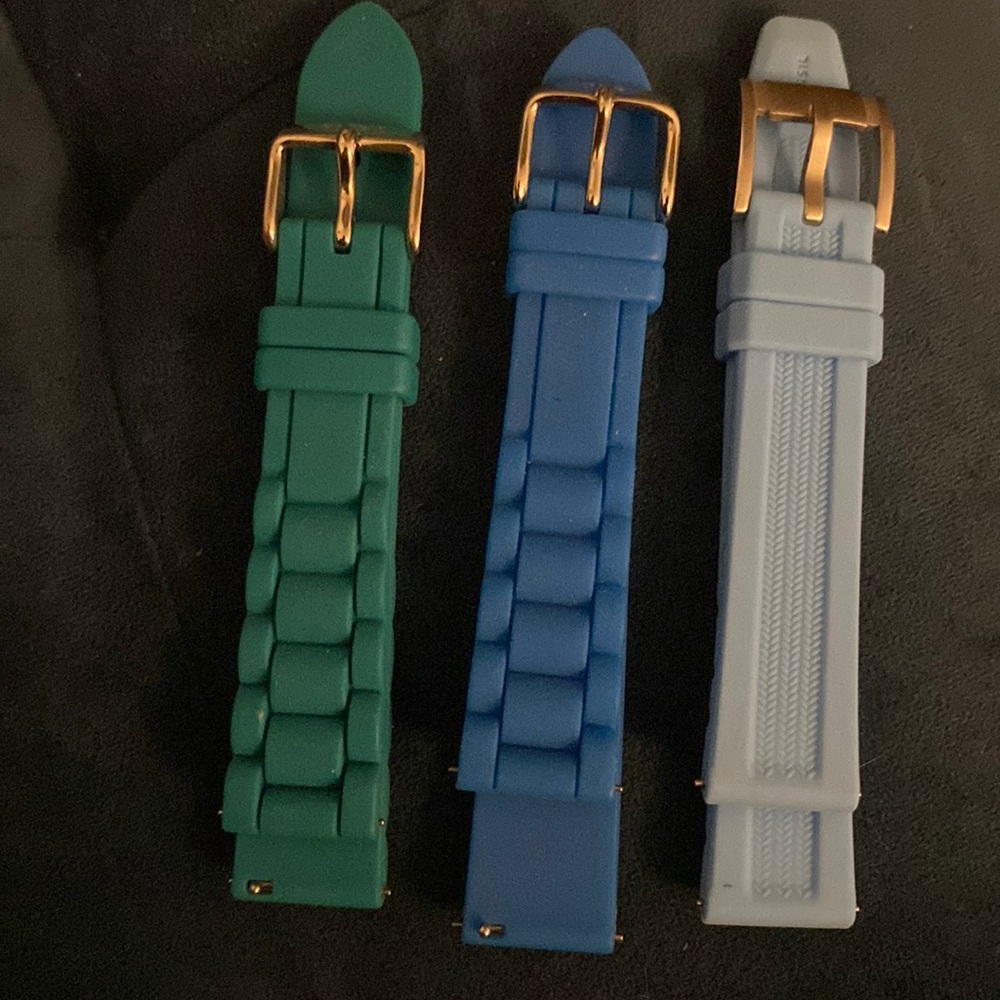 Fossil Watch Bands in Silicone